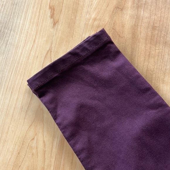 Brody Jeans Burgundy Skinny Ankle Jeans - Picture 3 of 9